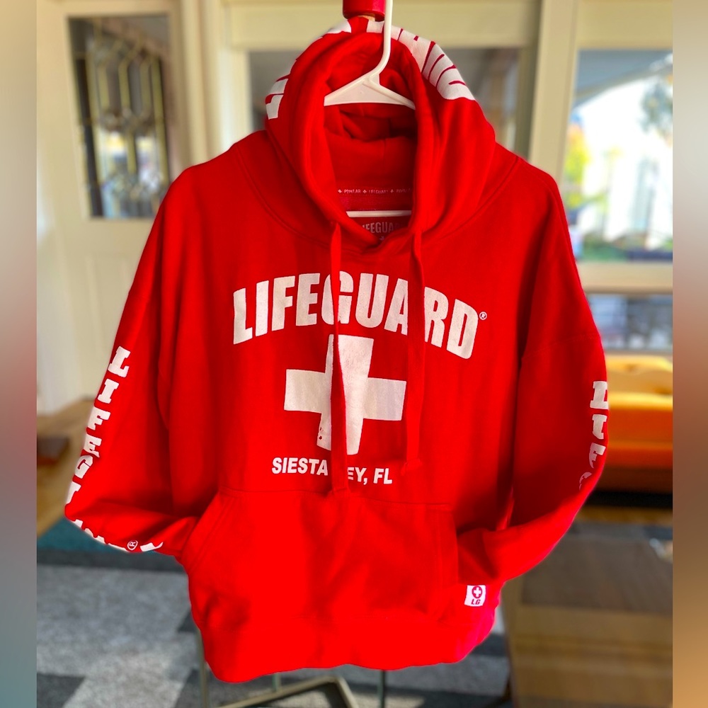 Youth Lifeguard Hoodie, Siesta Key Pullover Youth XL, Minimal signs of wear 🏝